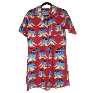 Nooworks Red Multicolor Jumpsuit